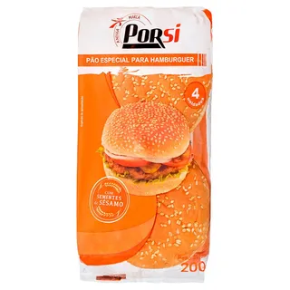 Pão de Hamburguer 200 G PorSi