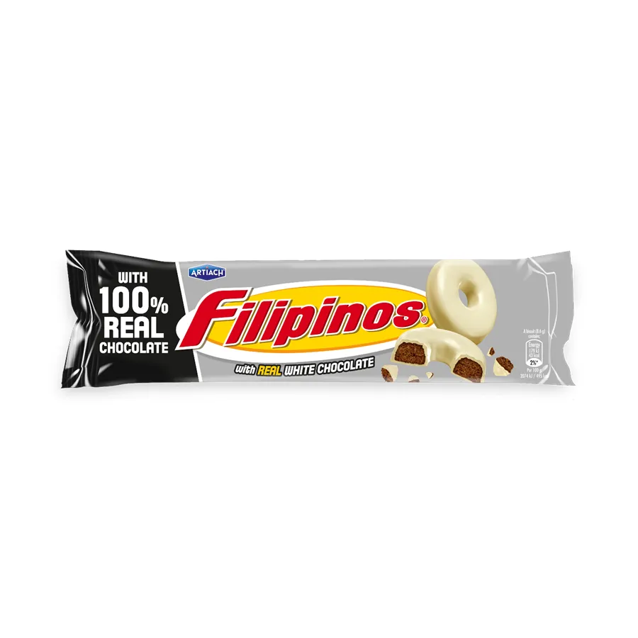 Bolachas Filipinos Chocolate Branco
