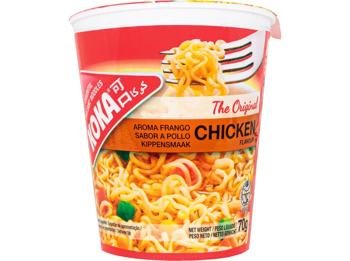 Noodles copo KOKA galinha 70 g