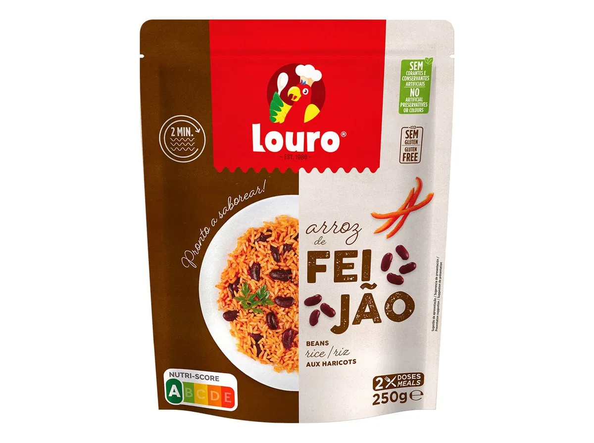 Arroz c/feijão Louro 250 g