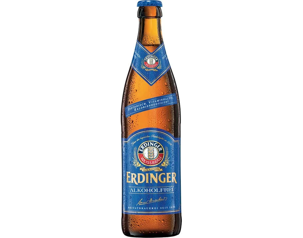 Cerveja Erdinger sem álcool 0,50 L