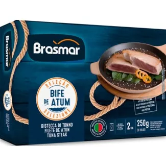 Bife de Atum embalagem 250 g - Brasmar