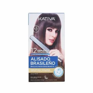 Kit Alisamento Brasileiro para Cabelos Escuros Kativa