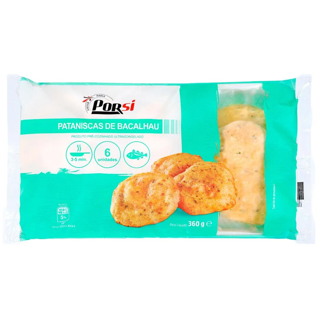 Pataniscas de Bacalhau 360g