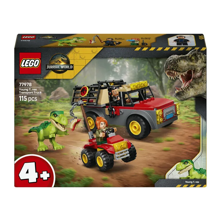 LEGO JURASSIC WORLD CARRINHA TRANSPORTE T-REX 77978