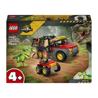LEGO JURASSIC WORLD CARRINHA TRANSPORTE T-REX 77978