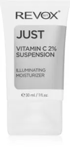 Revox B77 JUST Vitamin C 2% Suspension Creme hidratante iluminador para rosto e pescoço 30 ml