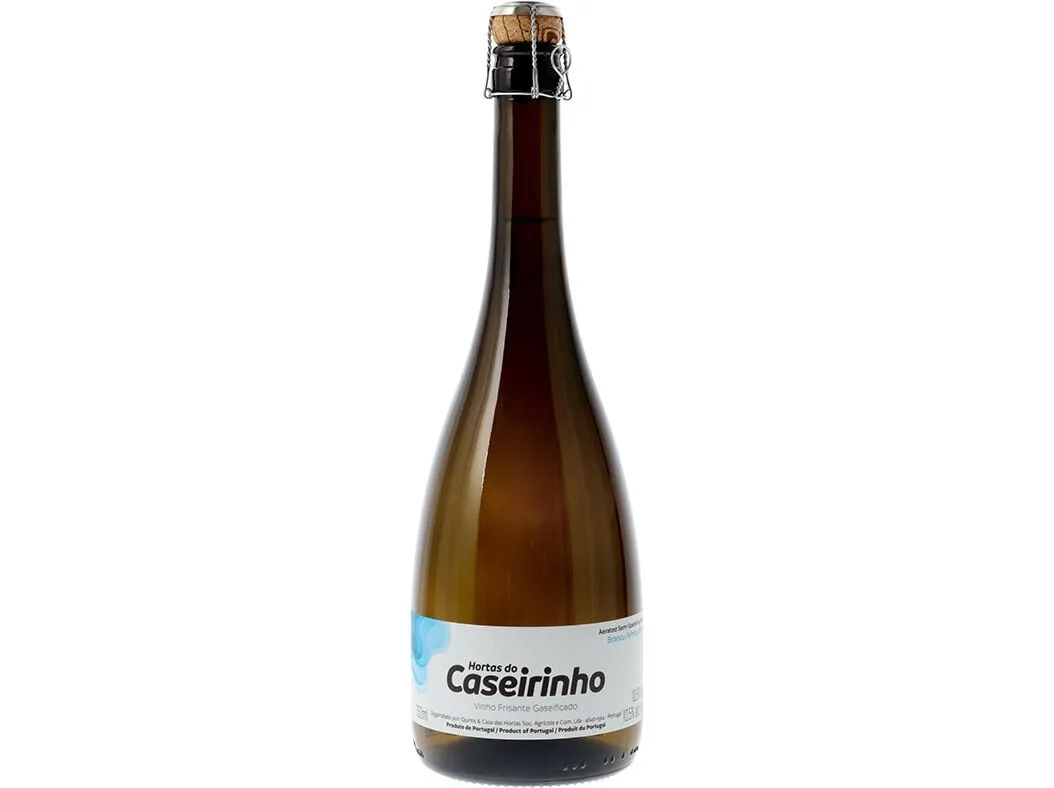 Vinho branco frisante Hortas Caseirinho 0,75 L