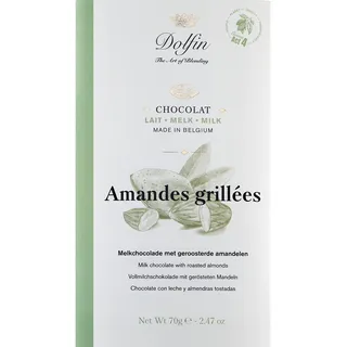 Chocolate de Leite com Amêndoas 70 g Dolfin