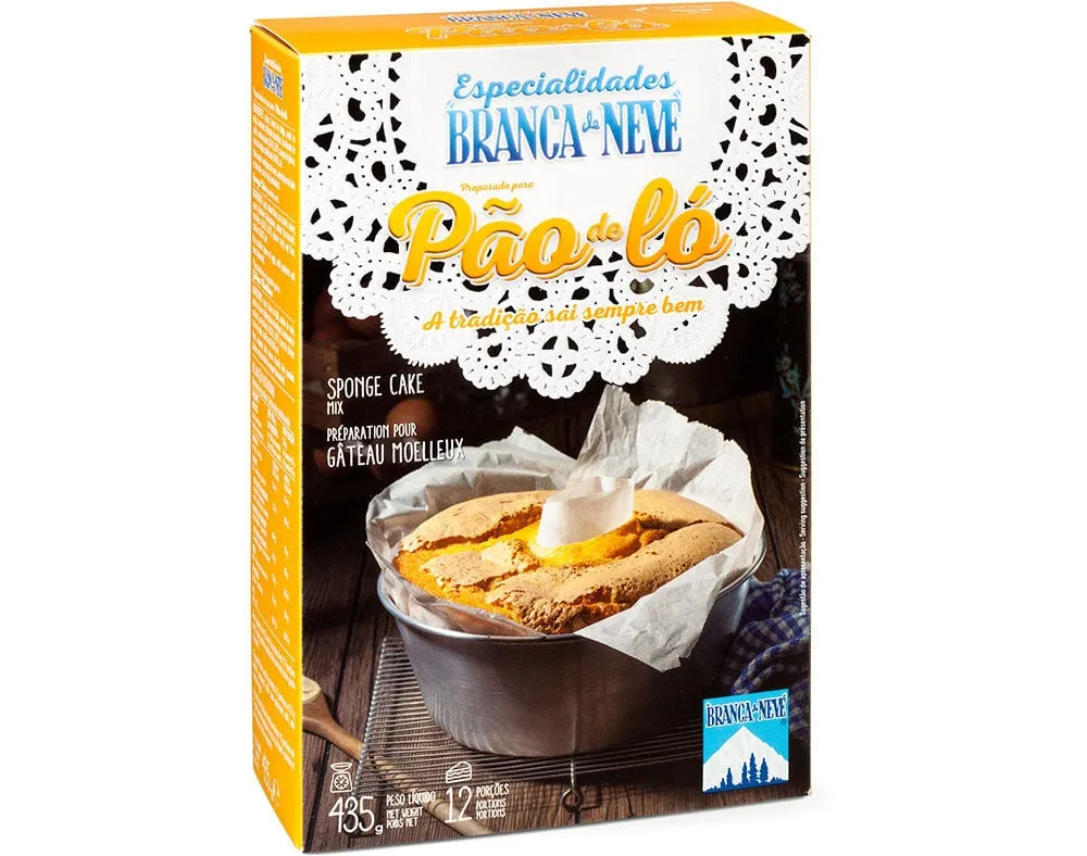 Pão de ló Branca DE NEVE 435 g