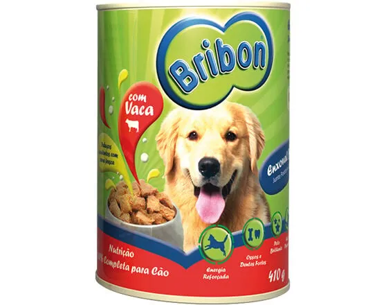 Comida húmida para cão Bribon vaca 410 g