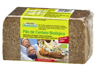 Pão Mestemacher centeio biológico 500 g