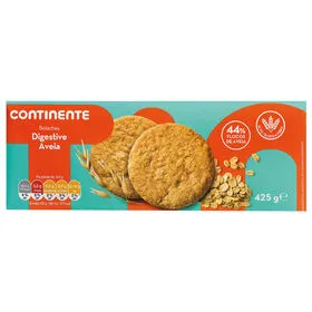 Bolachas Digestivas de Aveia Continente