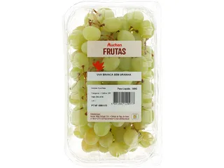Uva branca sem grainha Auchan 500 g