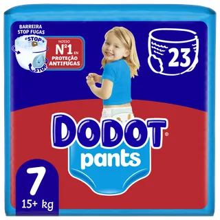 Fraldas Cueca Pants +15kg T7 Dodot