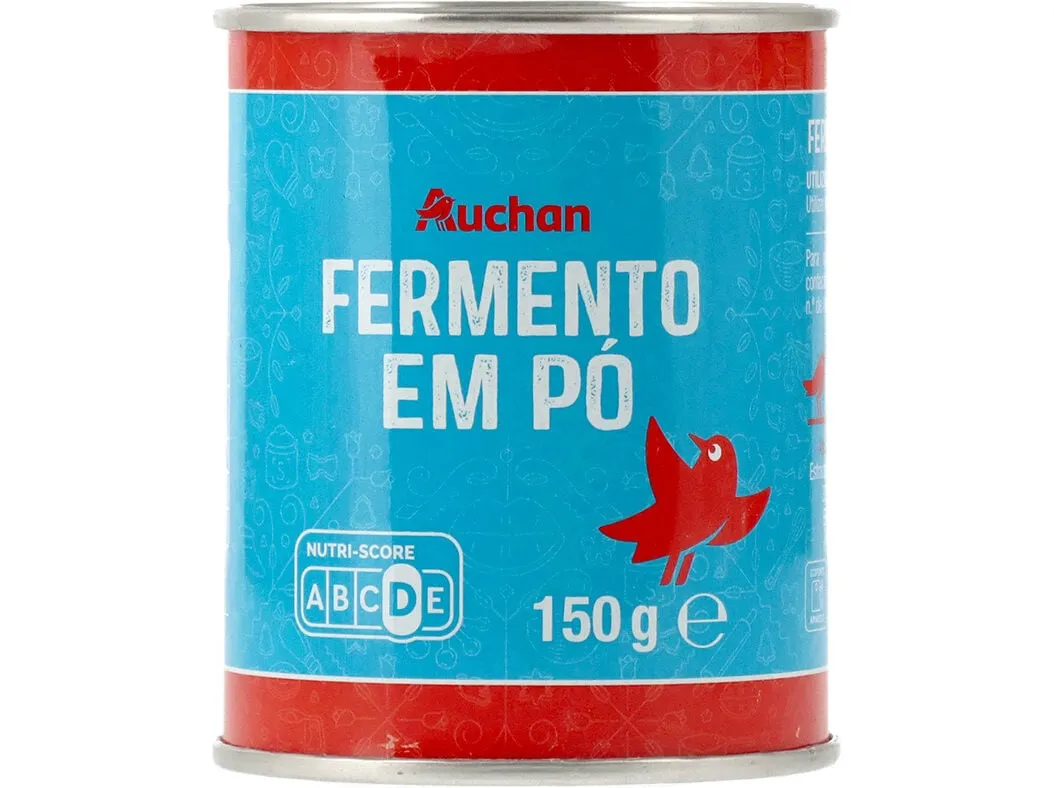 Fermento Auchan em pó 150 g