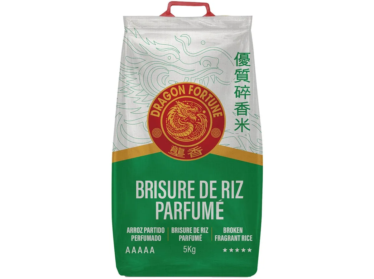Arroz jasmin Dragon Fortune partido 5 kg