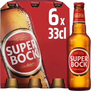 Cerveja com Álcool Pack 6 Super Bock
