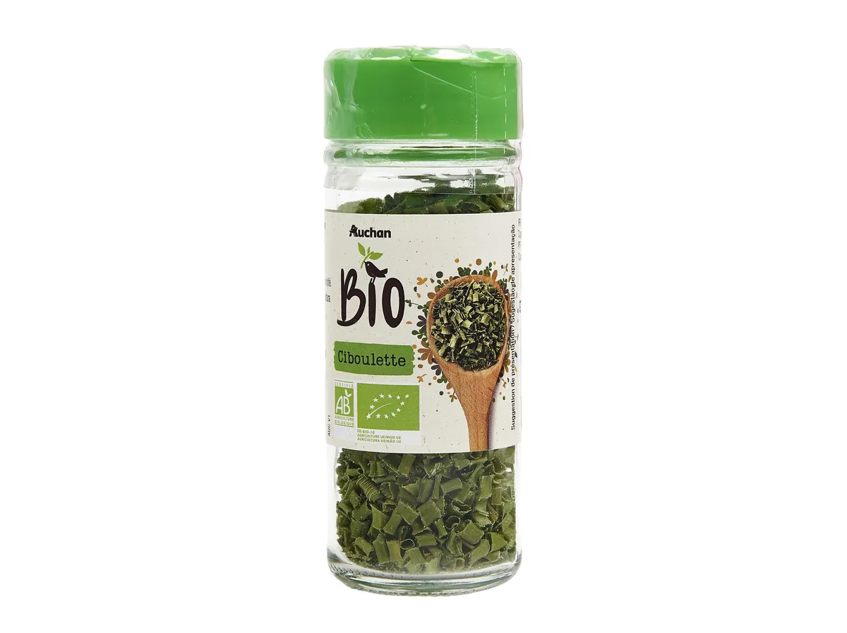 Cebolinho Auchan BIO frasco 4g