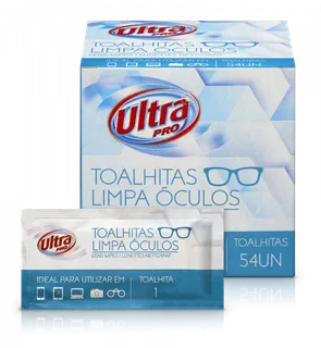 Toalhitas Limpa Óculos Ultra
