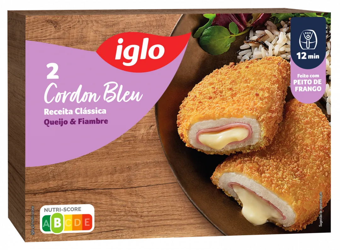 Crocantes de Frango Cordon Bleu Congelados