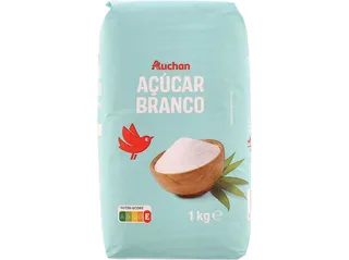 Açúcar Auchan branco granulado 1 kg