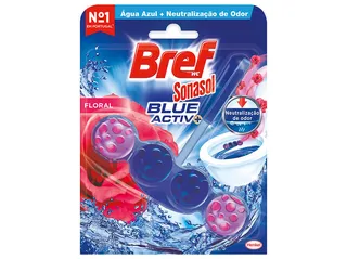 Bloco BREF sonasol sanitário blue active floral un