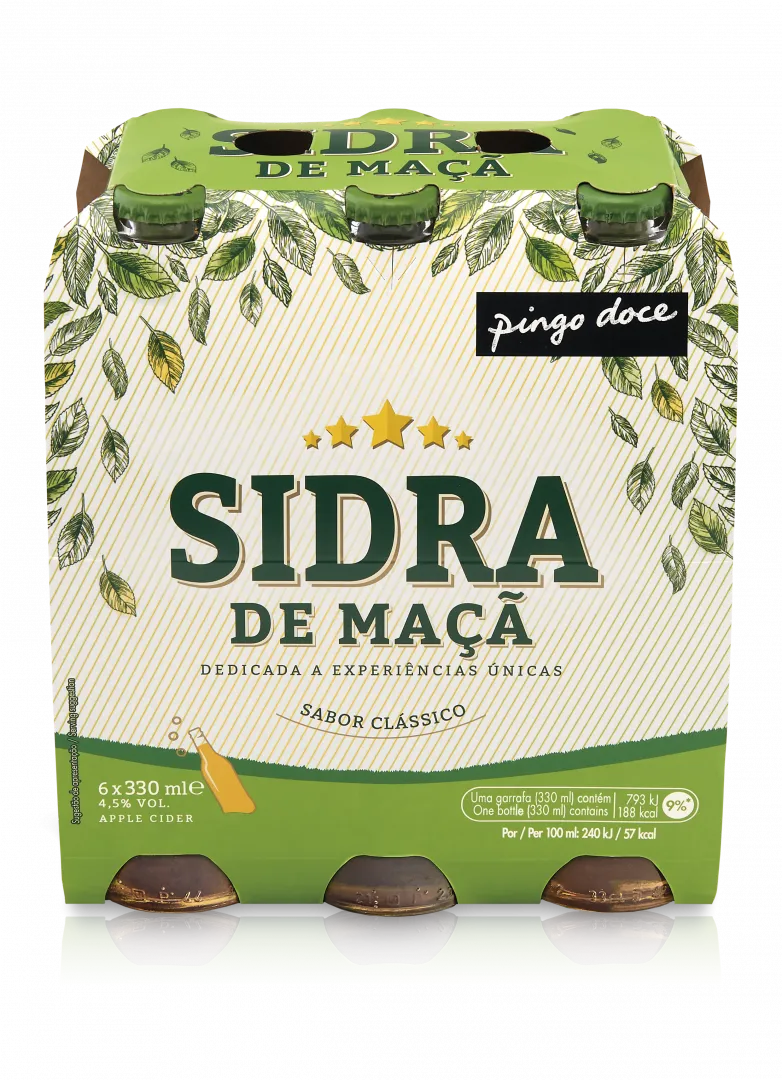 Sidra com Álcool Maçã Pack 6