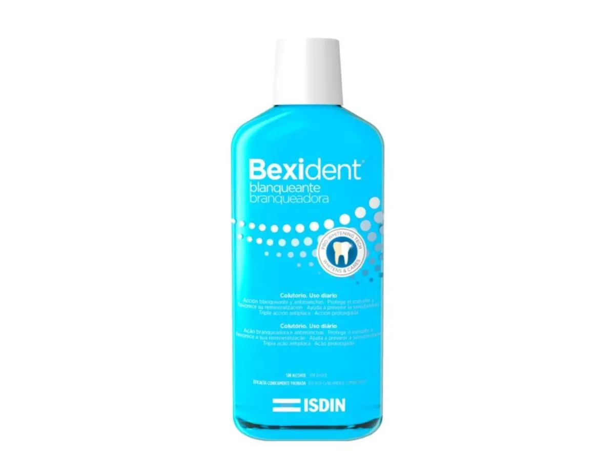 Colutório Bexident branqueador 500 ml