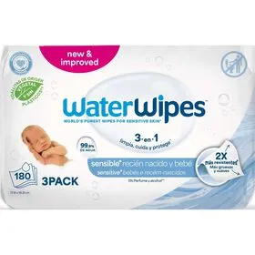Toalhitas Bebé Biodegradáveis Waterwipes