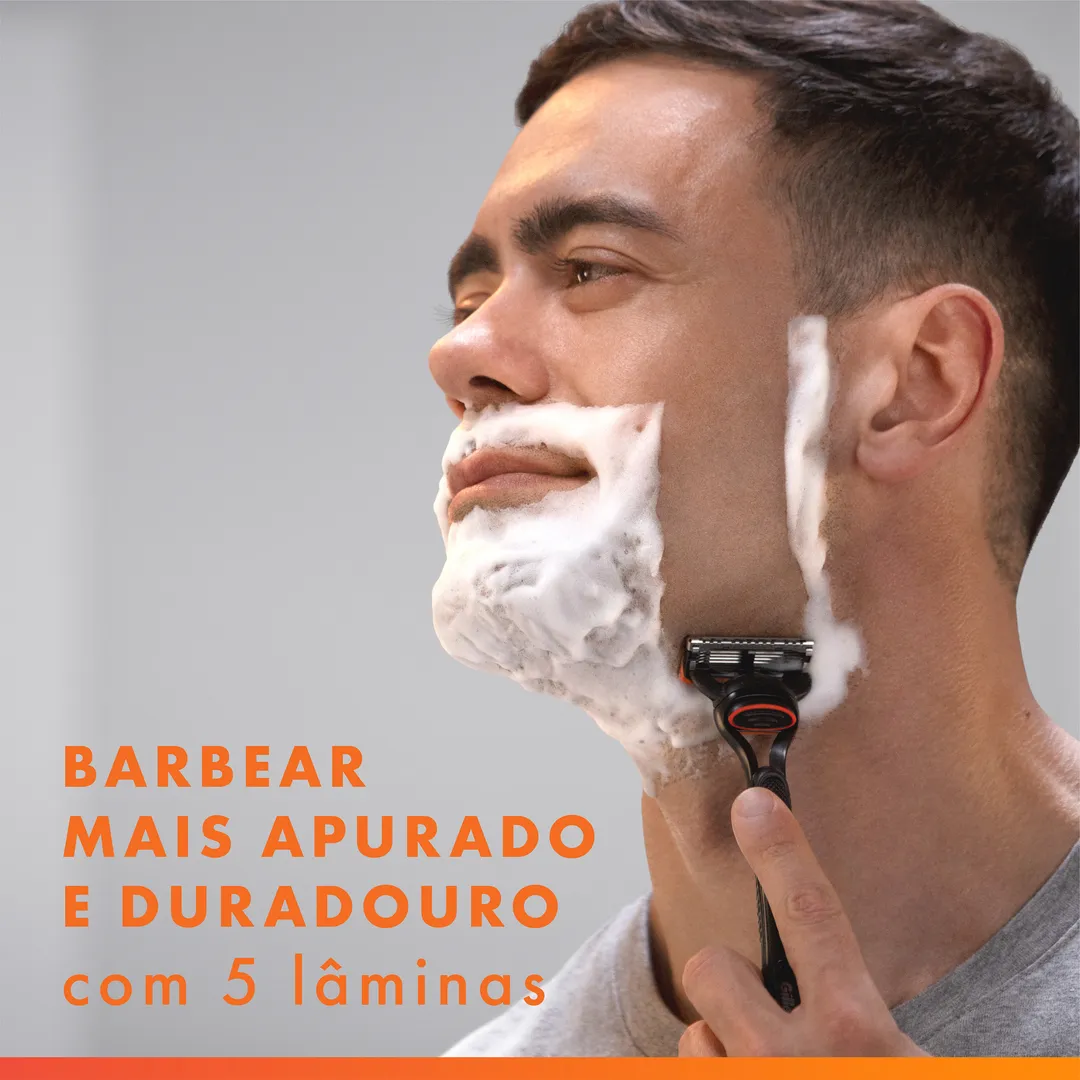 Recarga de Lâminas Fusion Gillette