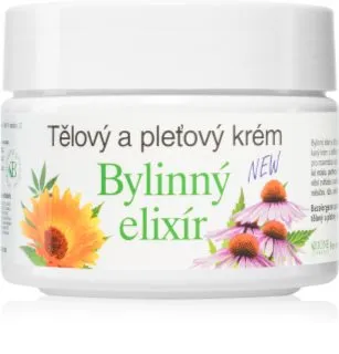 Bione Cosmetics Herbal Elixir creme de rosto e corpo 260 ml