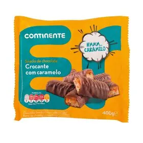 Snack de Chocolate com Caramelo Continente