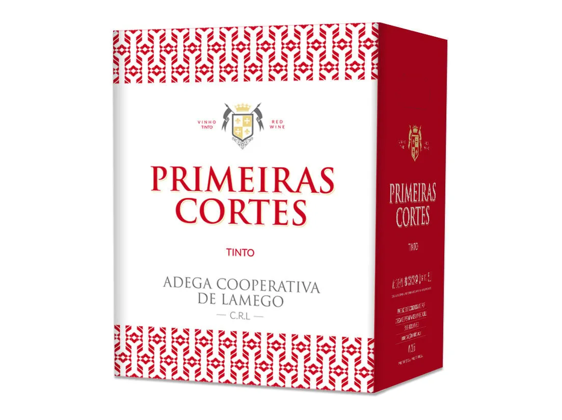 Vinho tinto Primeiras Cortes bag in box 5 L
