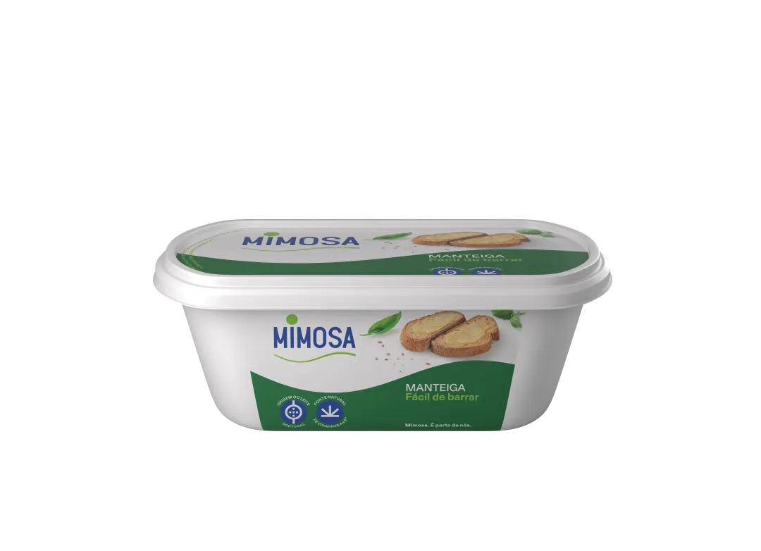 Manteiga com Sal Fácil de Barrar