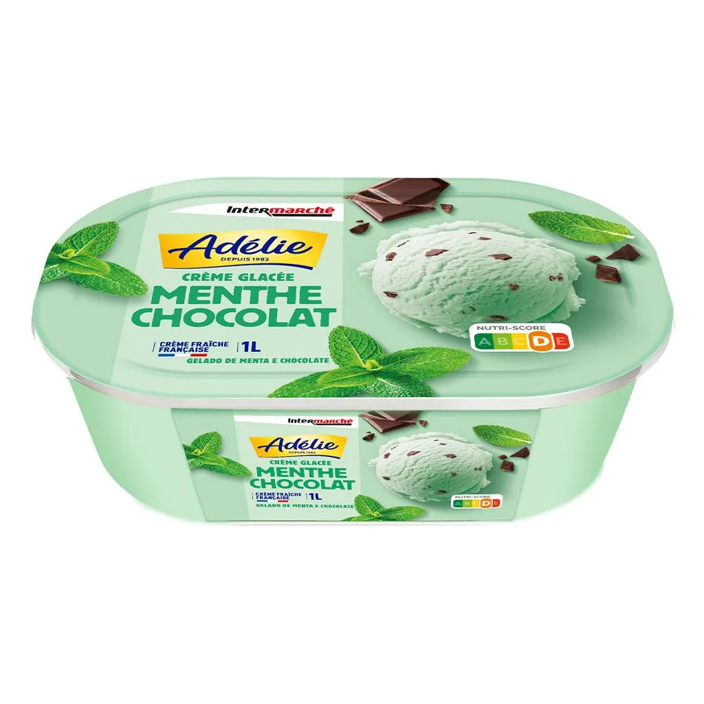 Gelado menta & chocolate, emb. 1l