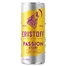 Eristoff Passion Star Cocktail