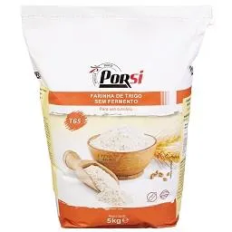 Farinha de Trigo Tipo 65 - sem Fermento 5 kg PorSi