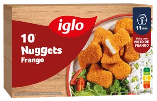 Nuggets de Frango Congelados Capitão Iglo