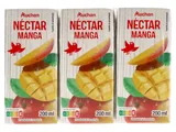 Néctar Auchan manga 3 x 200 ml