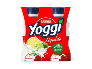 Iogurte Yoggi líquido limonada 4 x 160 g