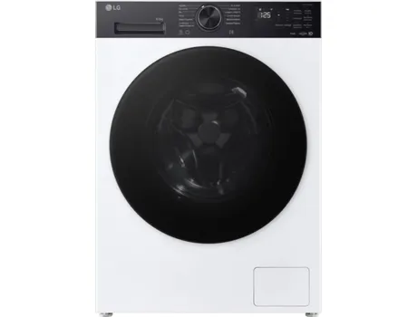 Máquina de Lavar e Secar Roupa LG W4X5096TKB (9/6 kg - 1400 rpm - Painel Preto)