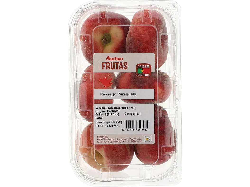 Pêssego paraguaio Auchan 500 g