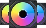 Ventoinha Lian Li UNI FAN SL120 Infinity RGB PWM Preto 120mm (Pack 3)
