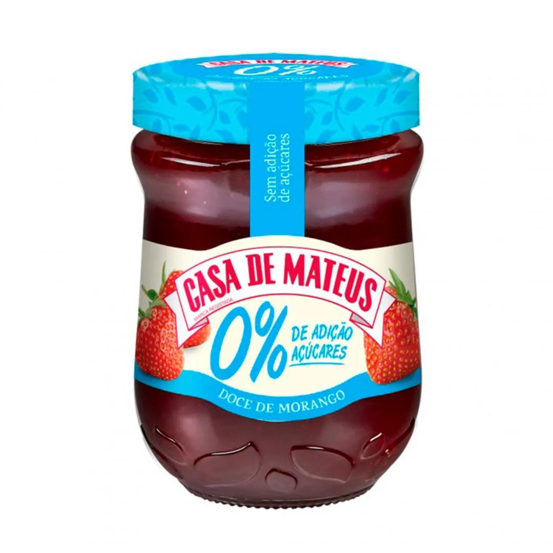 Doce de Morango sem Adição de Açúcar