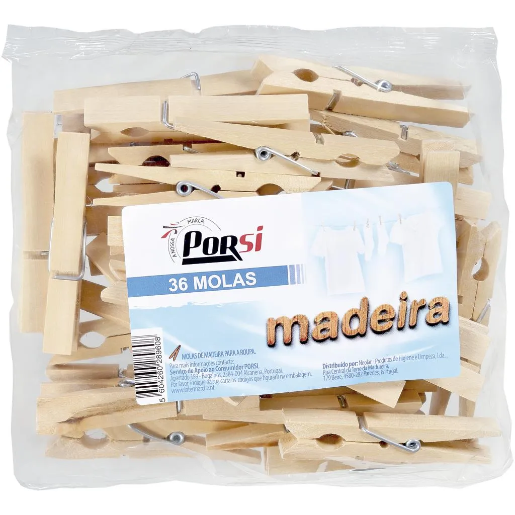 Molas Porsi De Madeira