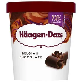 Gelado Belgian Chocolate Häagen-Dazs