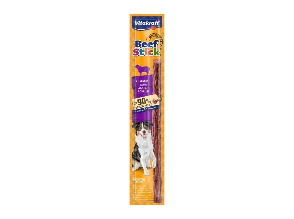Snack cão beef stick Vitakraft borrego 1un