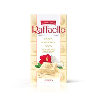 Tablete de Chocolate Branco Raffaello