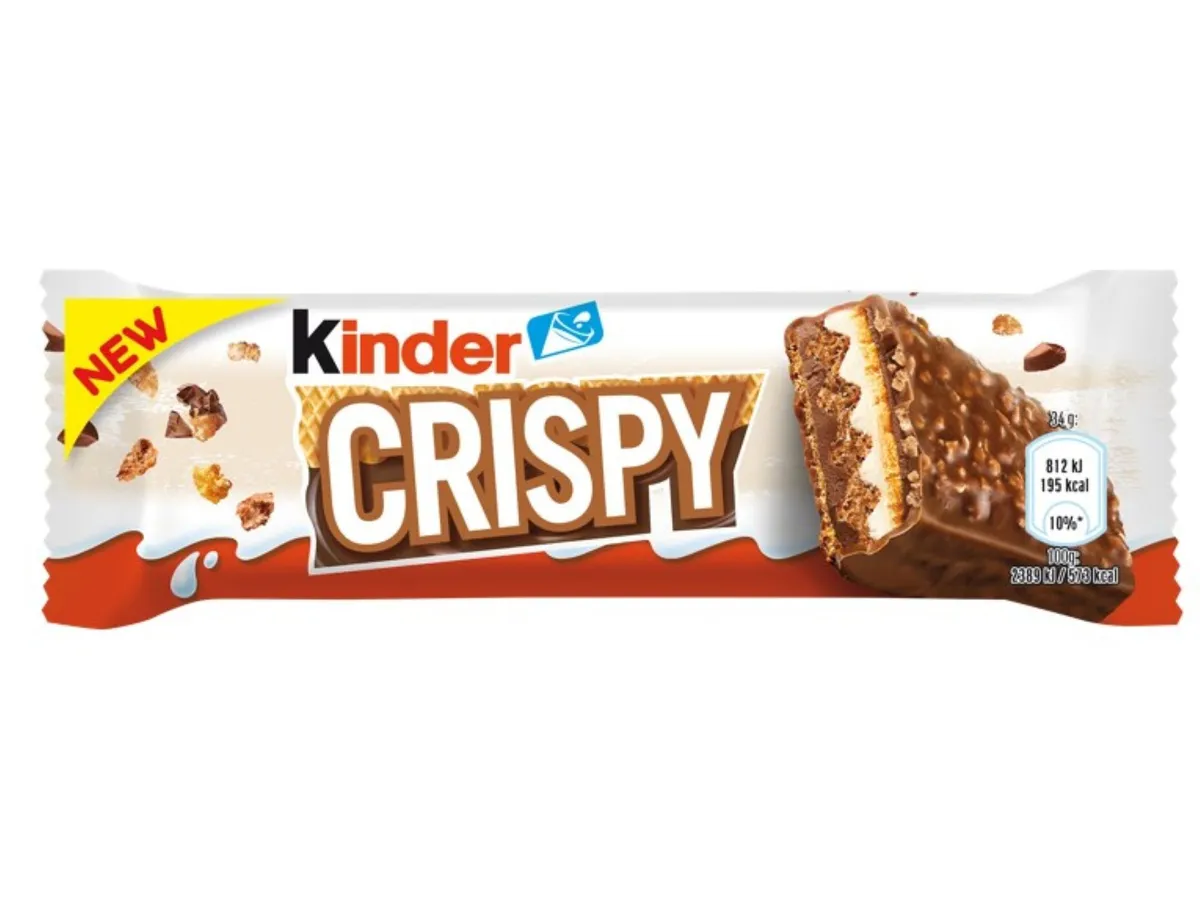 Snack chocolate Kinder crispy 34 g